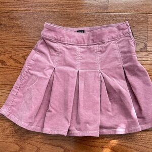 GAP Mauve Corduroy A-Line Skirt